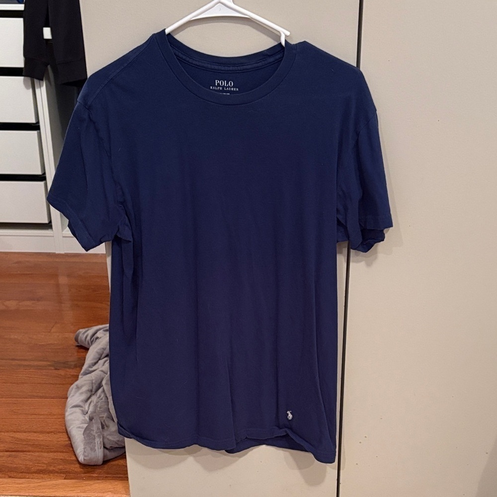 Polo Ralph Lauren Men's Classic Fit Cotton Tee – Navy - Size Medium